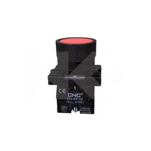 PULSADOR INDUSTRIAL 1NO-1NC ROJO EA45 CNC